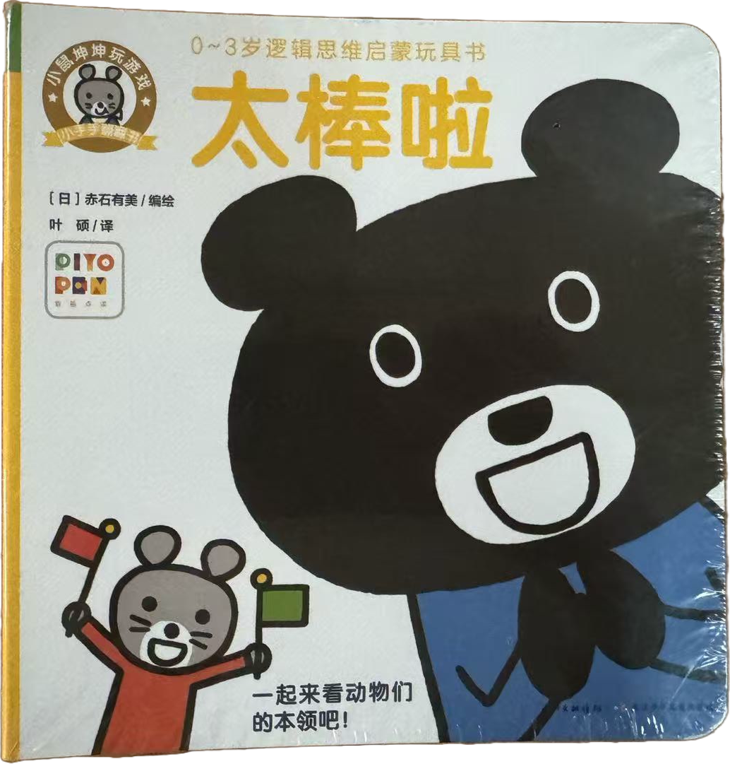 逻辑思维启蒙玩具书封面